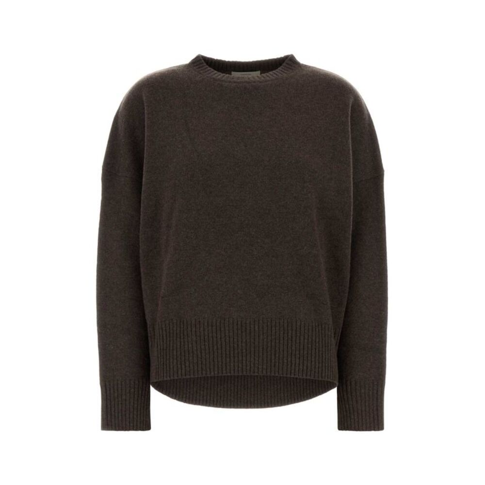 Loulou De Saison Women Chocolate Cashmere Oversize Anton Sweater
